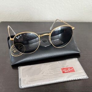 Ray-Ban Classic Gold Frame Sunglasses